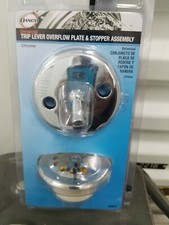 Trip Lever Overflow Plate and