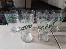 Lot verres perrier - 12,