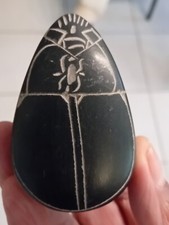 Egypte Scarabée ancien porte bonheur pierre 146 gr