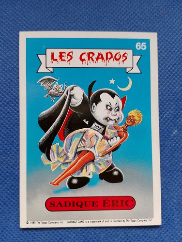 Les crados carte numéro 65 - les,