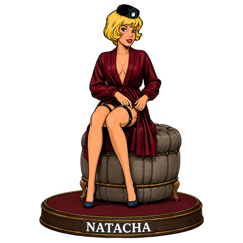 Silhouette natacha sexy - silhouette, et