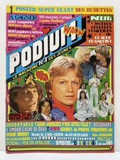 Revue PODIUM Sheila Sylvie Vartan Dani Claude François Alain Chamfort Ringo Dave