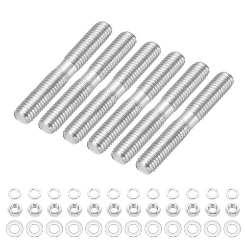 6set m8x50mm double ended stud - 6set,