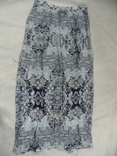 Esprit jolie jupe maxi bleue - jupe,
