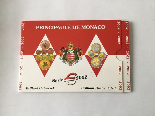 Monaco coffret piece - monaco, 2002
