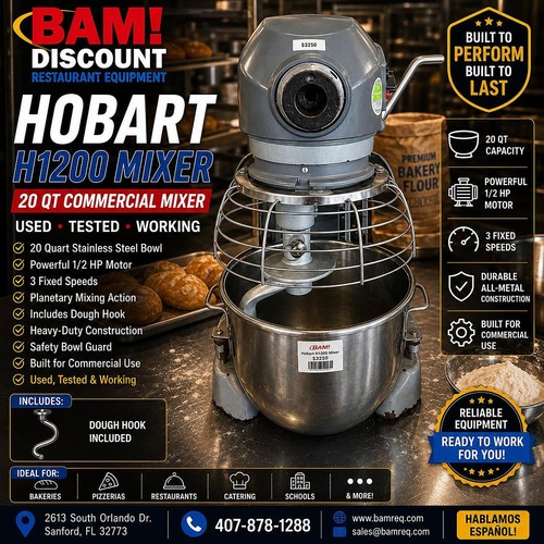 Hobart hl200 commercial - 20, qt