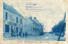 Carte BELLE EGLISE Route de Méru Enseigne du Débit de tabac Nuit de noces