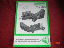 PROSPECTUS PUBLICITAIRE  ARRACHEUSE  PdT  WUHLMAUS  TYP 1733     ALLEMAND