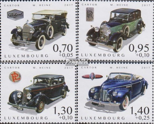 Timbres luxembourg 2017 - luxembourg, mi