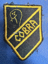 INSIGNE TISSU COMMANDO COBRA