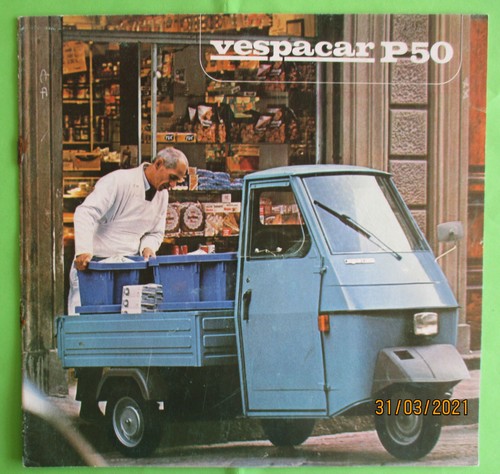 Brochure vespacar p50 - vespacar, (