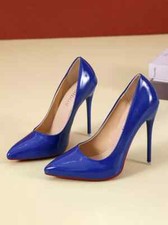 Escarpins Femme Bleu Stiletto