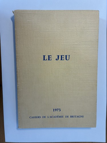 Jeu 1973 cahiers - jeu,