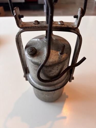 Ancienne lampe carbure de - ancienne,