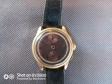 montre chronographe suisse or 18k 13g d'or