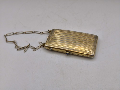 Minaudière ancienne argent - minaudière,