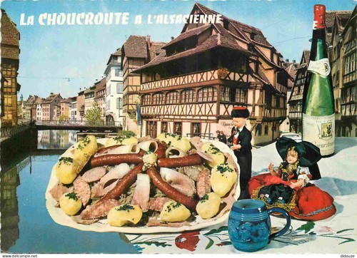 Carte postale recettes - carte,