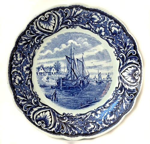 Ancienne plaque delft royal - ancienne,