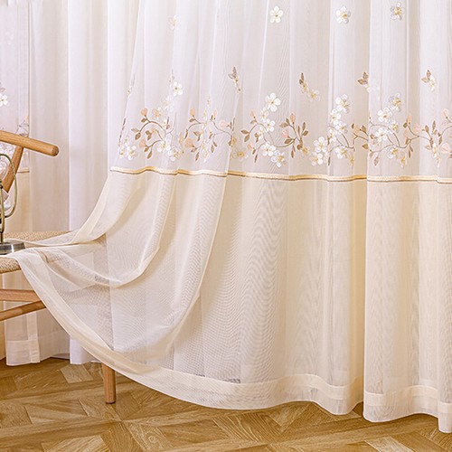 1pc transparent broderie - 1pc,
