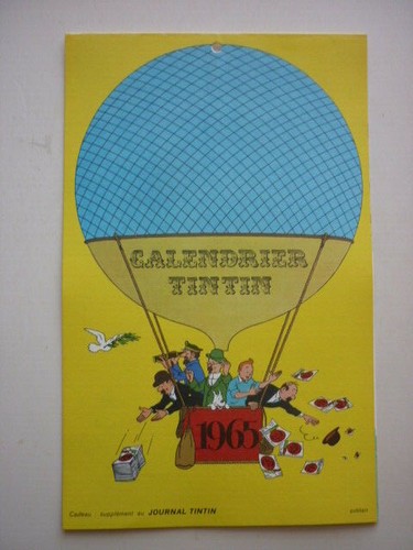Herge rare calendrier - herge, /