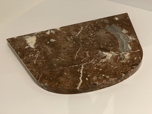 Plaque marbre rouge marron - marbre,