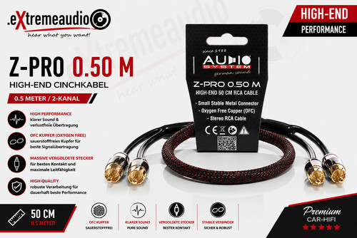 Audio system pro - z-pro, 0.5m