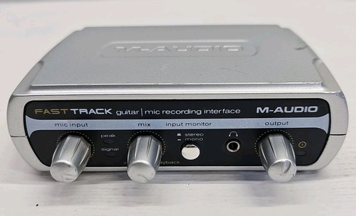 Audio fast track guitar - m-audio,