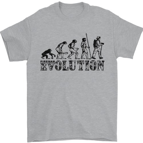 Shirt évolution pompier - t-shirt,