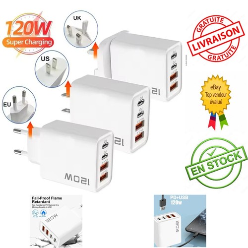 Charge rapide ports - 4,