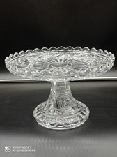 Grande Coupe sur pied Piédouche Cristal de BACCARAT modèle moulures Russes,signé