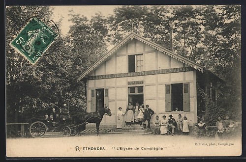 Cpa rethondes elysée de - rethondes,, l´elysée
