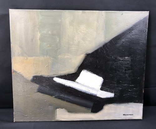 Huile sur toile - , vintage
