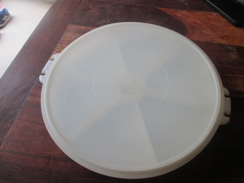 Tupperware vintage plat - tupperware,