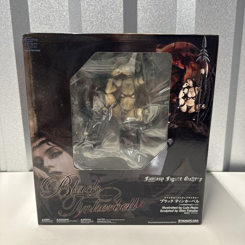 Sealed black tinkerbell figure - sealed,