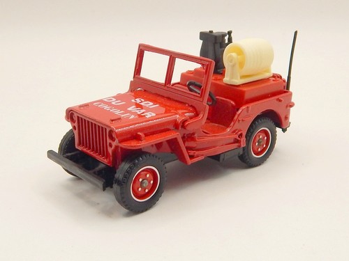Jeep pompiers solido - pompiers,