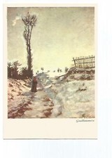 PEINTURE  PEINTRE  ARMAND GUILLAUMIN  CHEMIN CREUX