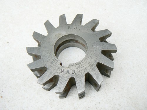 Fraise concave demi - demi, r=5