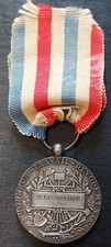 Médaille argent Honneur Travail Dévouement Ministère de l' Intérieur Marey 1906