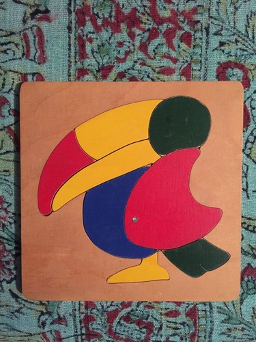 Puzzle bois toucan à - puzzle, (à
