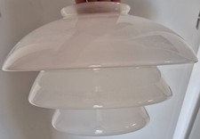 Ancien gros globe de lustre ou