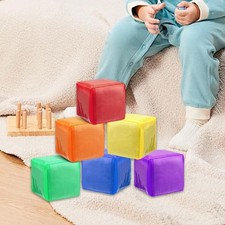 6 Pièces de Gros Cubes En