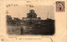 CPA AK Hue Un mirador et les