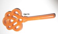 Lego x618 fabei7 Carpet Beater Earth Orange Fouet à Tapis Fabuland 3704 A27