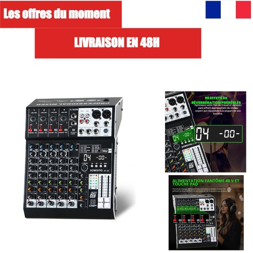 Console mixage audio - console, 6