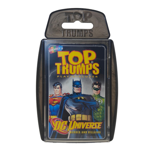 Jeu cartes universe - de, dc