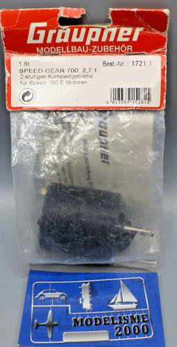 Graupner speed gear - graupner, 2,7: