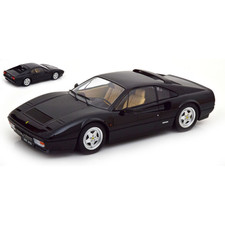 FERRARI 328 GTB 1985 BLACK 1:18 Kk Scale Auto Stradali Nouveau modèle