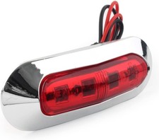 4 Feux Arrières Rouge LED 12V