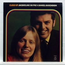 JACQUELINE DU PRE, BARENBOIM *** close-up *** RARE *** ANGEL SBB-3749 2xLPs EX++