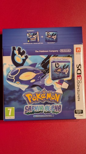 Pokemon saphir alpha - saphir, steelbook